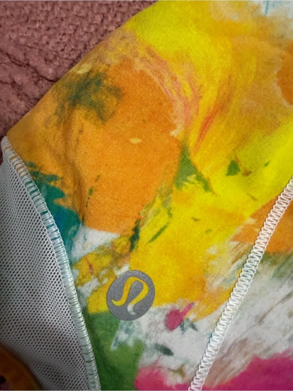 Lululemon Paint-Splash Women’s Athletic Shorts - Multicolor